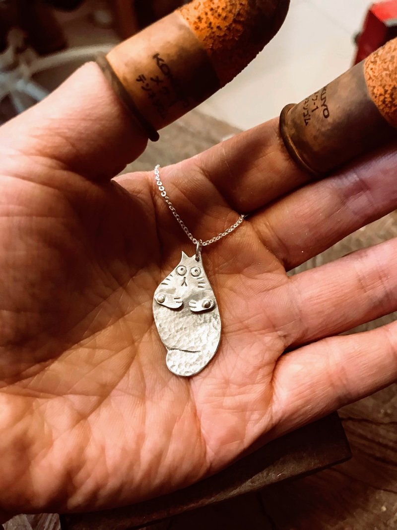rivets䤝起來。活動式銀墜體驗 - 金工/飾品 - 純銀 