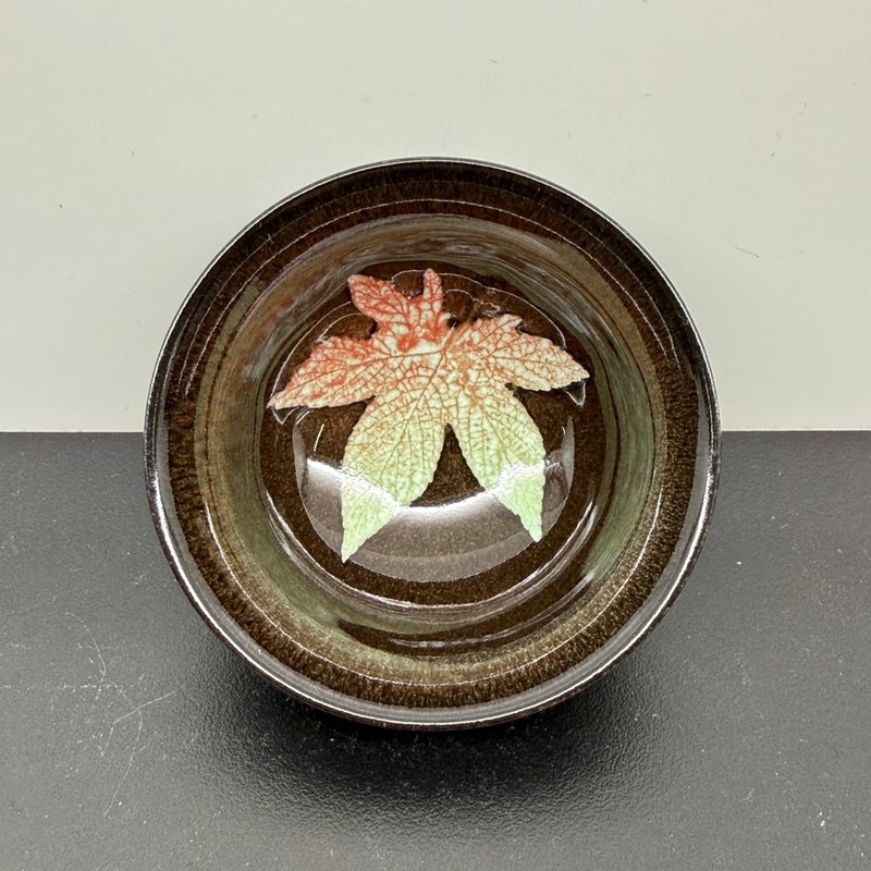 木葉天目功夫杯 60ml 邱毓寧 鶯歌燒 B9-11 - 茶壺/茶杯/茶具 - 瓷 多色