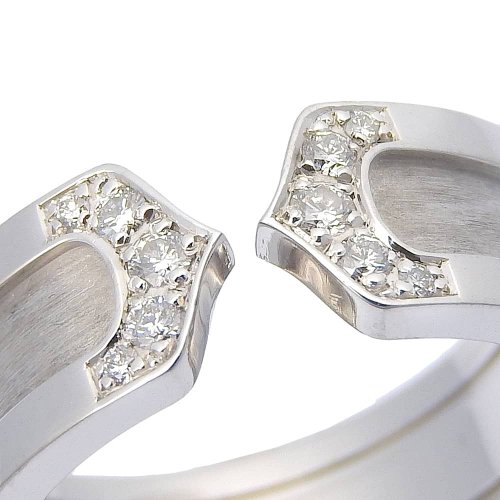 日本直送】カルティエ CARTIER C2 10号 リング・指輪 K18WG