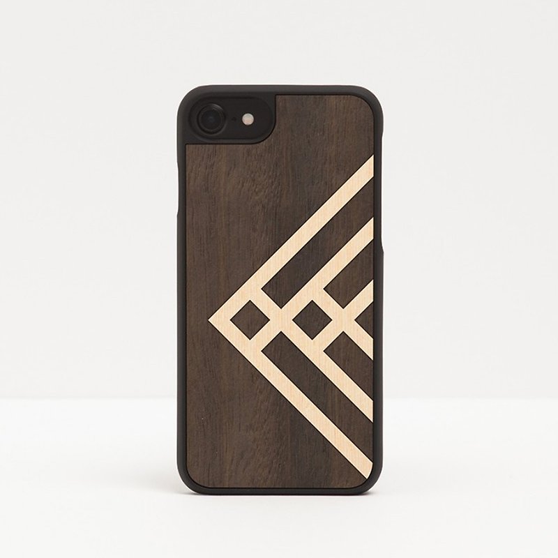 [Pre-Order] Log Phone Case / Totem Beige-iPhone/Huawei - เคส/ซองมือถือ - ไม้ สีนำ้ตาล