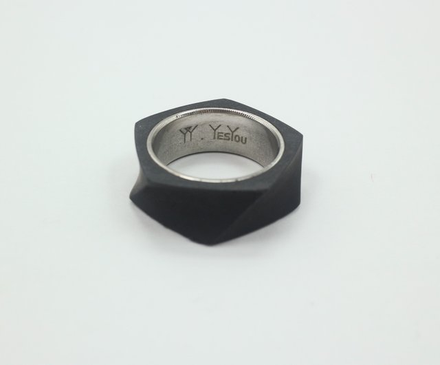 Stainless Steel Simple Ring