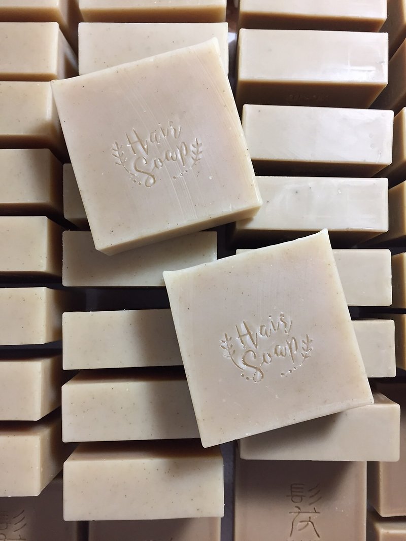 Oily. Net hair soap. Soy milk soap. Soy milk soap. - Soap - Other Materials 