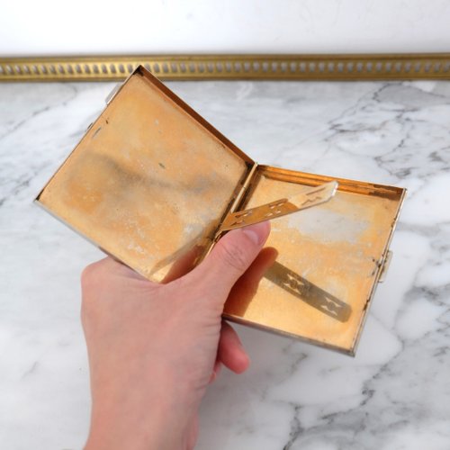 フランス　シガレットケース 19c中期～後期フランス「シガレットケース」《アンティックかとう》