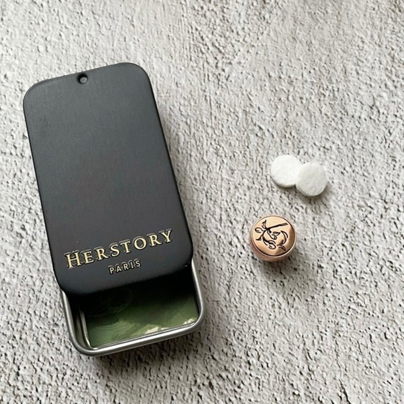 【HERSTORY】French Boutique Diffuser Aroma Pin (without essential oil) - Fragrances - Stainless Steel Multicolor