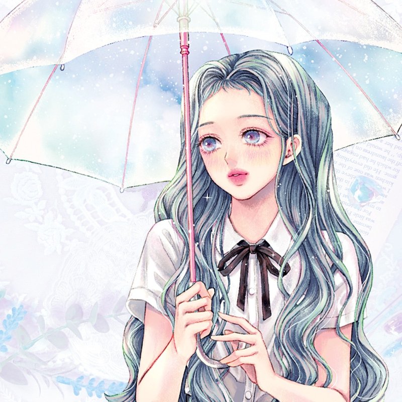 Hari sticker (4color) - 貼紙 - 紙 