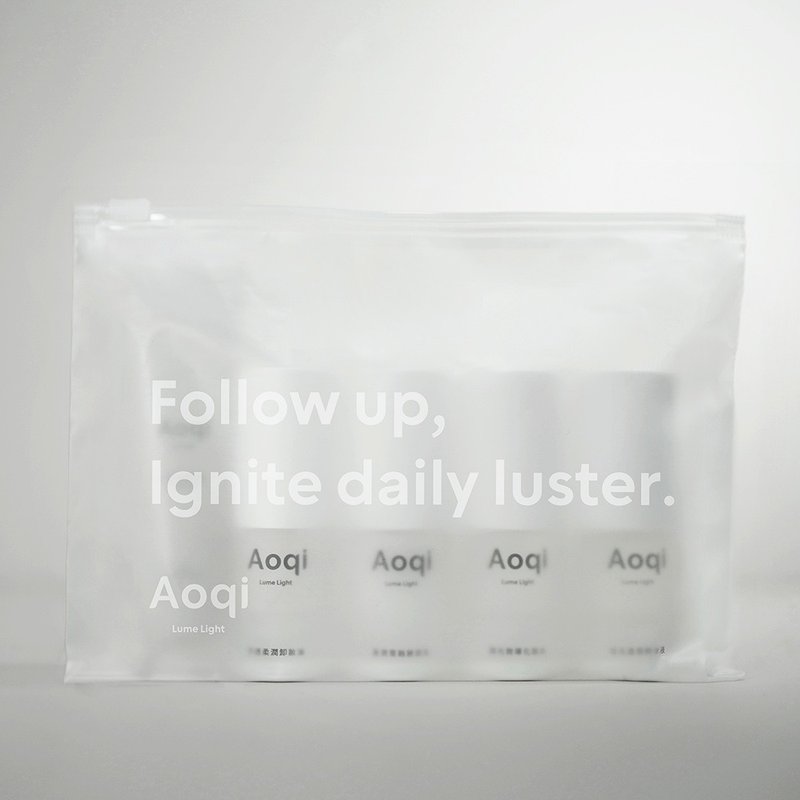 Aoqi-日光養膚袋 採用溫和植萃成分 維持肌膚平衡 旅行隨身尺寸 - 保養/沐浴旅行組 - 其他材質 