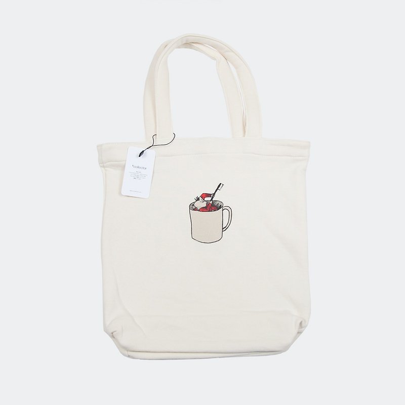 Book King Toothpaste Sweat Tote Bag Tcollector - Other - Cotton & Hemp White