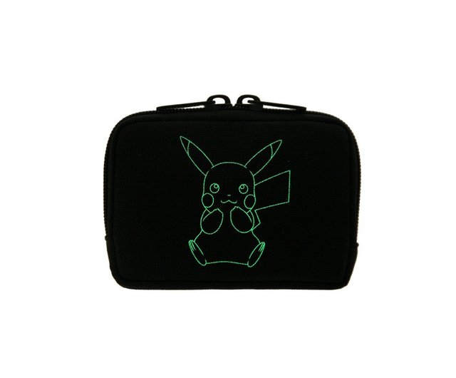 アウトドア】ポケモン共同ブランドルミナスピカチュウ小銭入れ