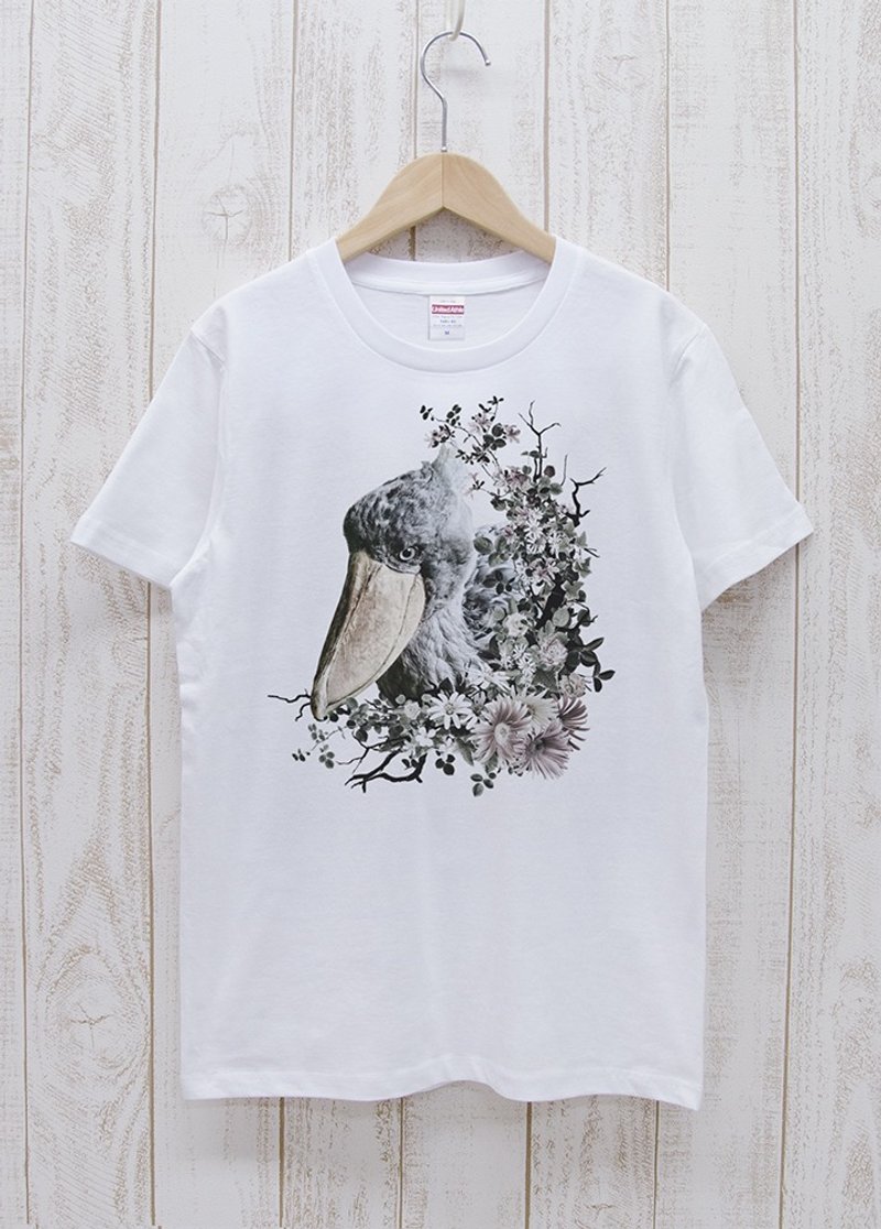 ronronHUSHBILL Tee　Calld?　ホワイト / R036-T-WH - 帽T/大學T - 棉．麻 白色