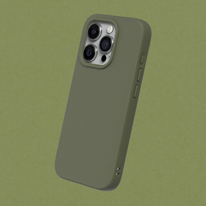 SolidSuit classic anti-fall phone case/seaweed green for iPhone series - เคส/ซองมือถือ - พลาสติก สีเขียว