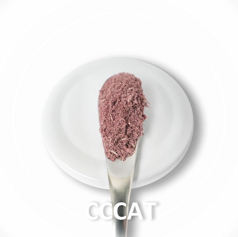 CCCAT 甜菜根雞肉凍乾粉 - 貓/狗罐頭/鮮食 - 玻璃 卡其色