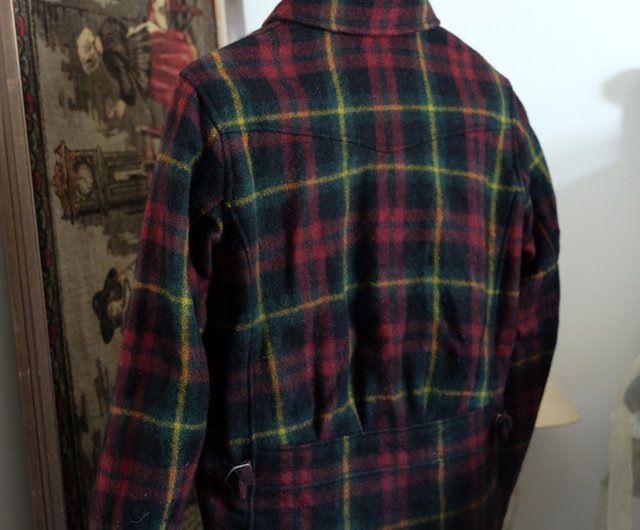 Vintage Polo Ralph Lauren Women's Jacket, Wool, Multicolor Plaid, S