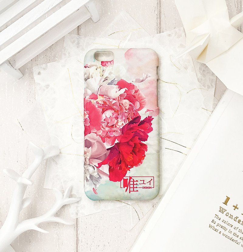 Rouge Luohua-iPhone original phone case/protective case - Phone Cases - Plastic Red