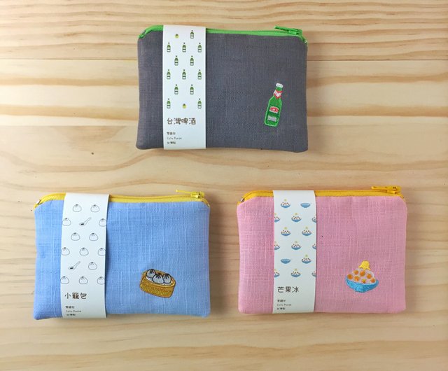 選べる3点で送料無料】なじ小物。台湾小物刺繍小銭入れ - ショップ 娜吉小物 コインケース・小銭入れ - Pinkoi