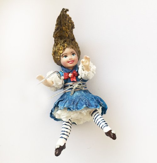 Alice in Wonderland,Christmas decor,Christmas tree ,Wonderland toy,  Handmade toy - Shop DecoRina Stuffed Dolls & Figurines - Pinkoi