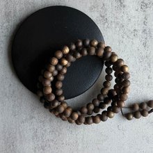 ブラックゴールドスーパーセブン10.5mmブレスレット（M.ルチル