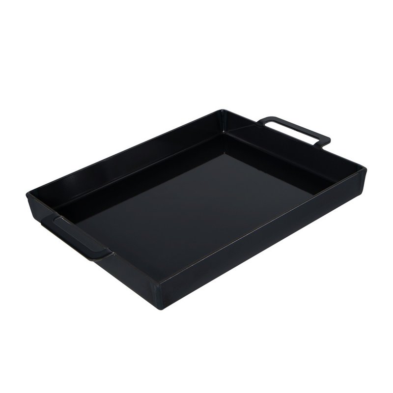日本燕三条製鐵流 厚底燒物鐵鍋系列 長方形燒物鐵板煎鍋 33x23cm - 廚具 - 其他金屬 