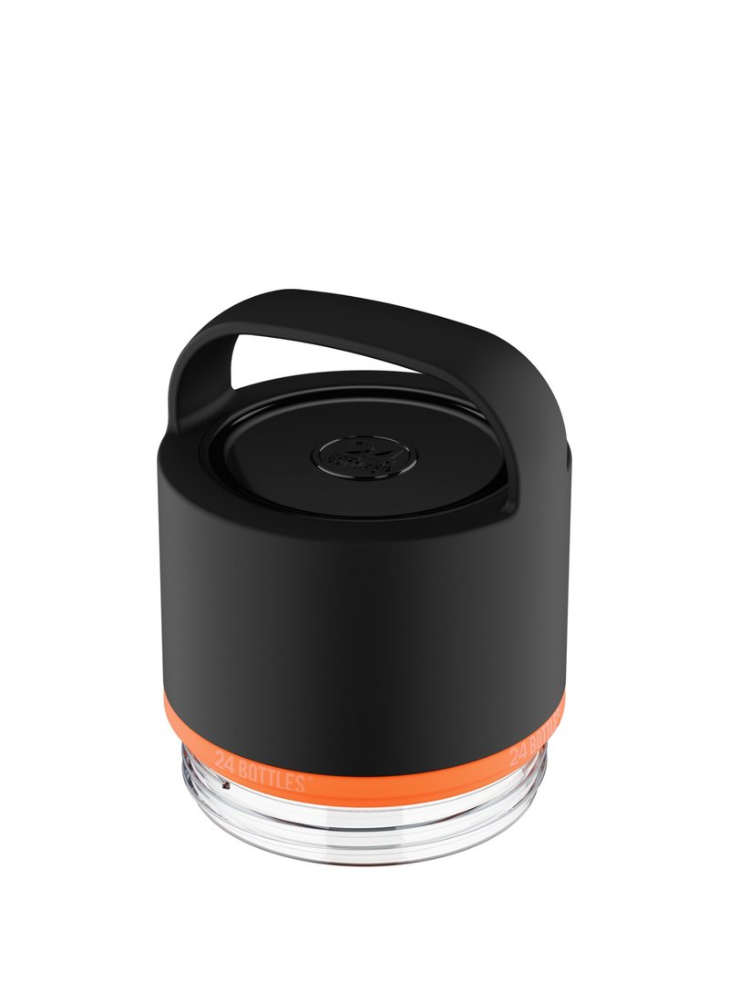 24Bottles Spin Insulated Cap + Transparent Mouthpiece Set - กระบอกน้ำร้อน - พลาสติก 