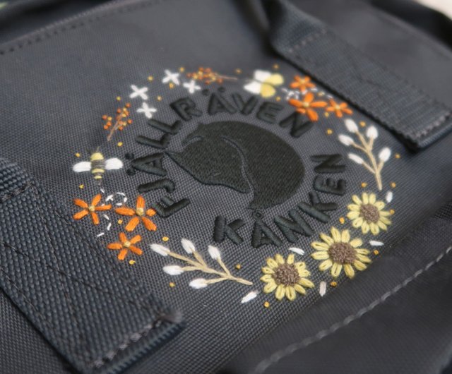 Embroidery kanken backpack sale