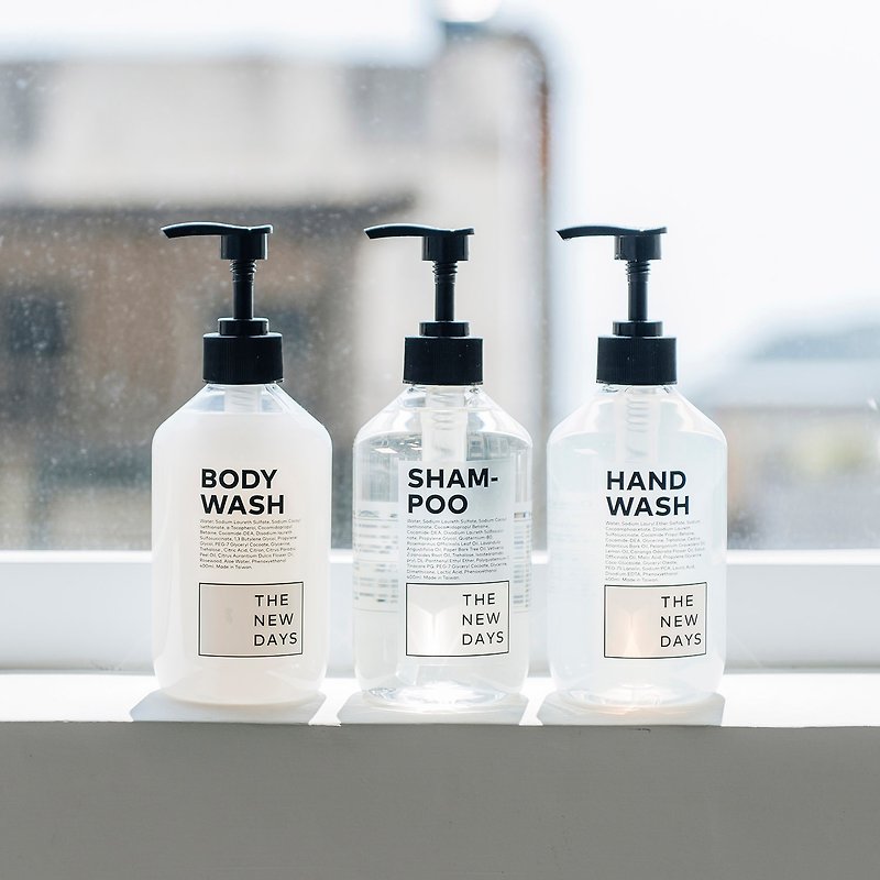 The New Days Clean Three Bottles [Spot Products] - ครีมอาบน้ำ - วัสดุอื่นๆ ขาว