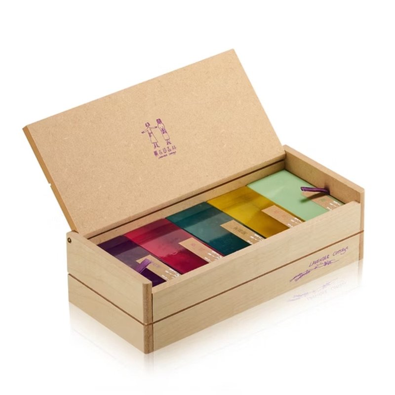 【lavenderforestselect】Wucai Handmade Soap Gift Box | Soap, Facial Soap, Gift - Facial Cleansers & Makeup Removers - Wood 
