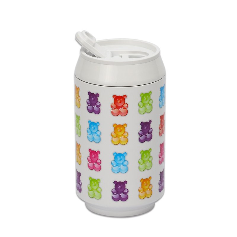 PLAStudio-ECO CAN-280ml-Gummy Bear-Made from Plant-White - Cups - Eco-Friendly Materials 