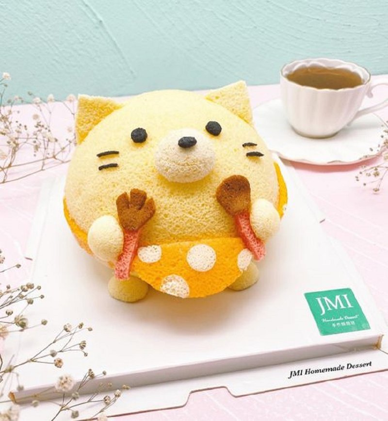 喵喵造型戚風蛋糕 - 烘焙/烹飪/料理 - 新鮮食材 