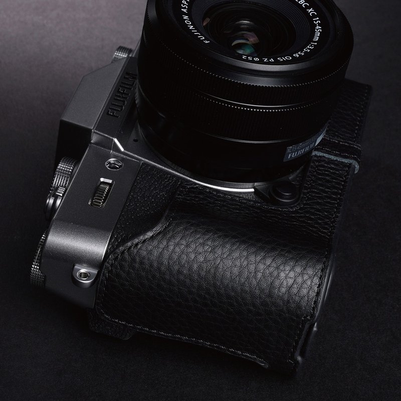 真皮開底底座 Fujifilm XT10/XT20/XT30/XT30 II - 相機/拍立得/底片相機 - 真皮 多色