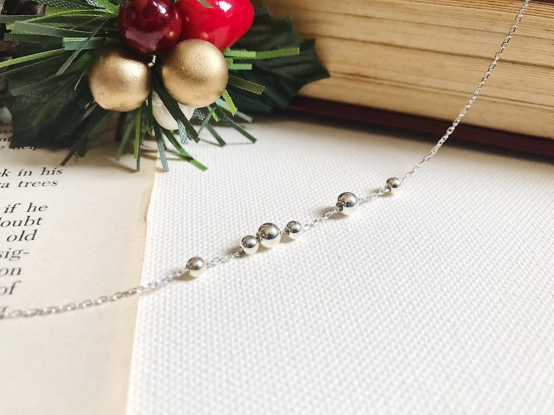 ::Silver Christmas :: Silver Ball Secret Necklace (2.0) - สร้อยคอ - เงินแท้ 