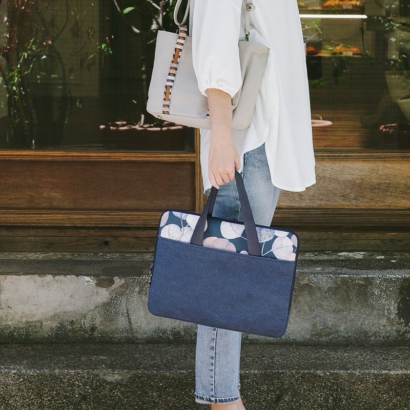 筆電包II | 筆電 手提包 - 電腦包/筆電包 - 棉．麻 