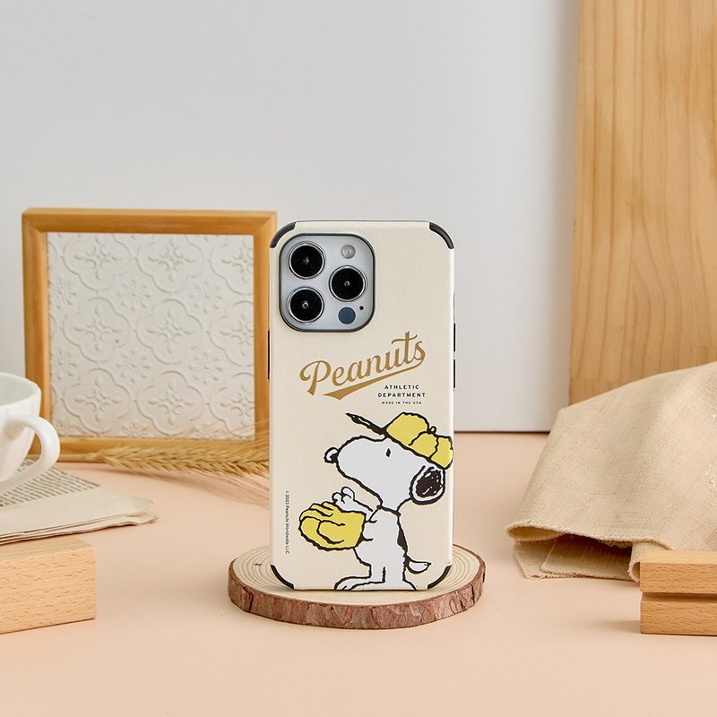 SNOOPY史努比 經典棒球iPhone手機殼 - 手機殼/手機套 - 塑膠 多色