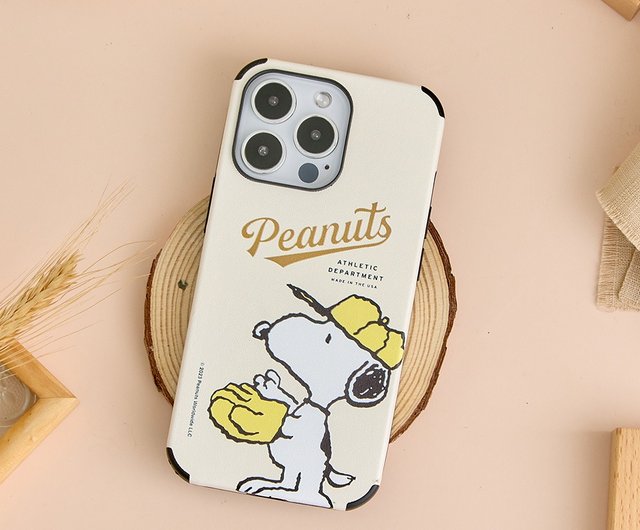 SNOOPY スヌーピー クラシック ベースボール iPhone ケース - ショップ TOYSELECT スマホケース・カバー - Pinkoi