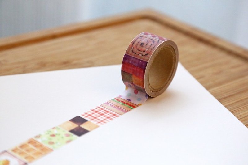 OURS Original Washi Masking Tape - Picnic by Hank - Washi Tape - Paper Red