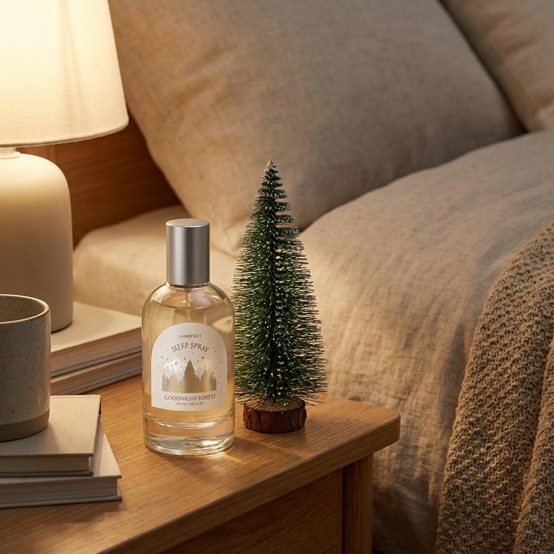 Xmas Gift | Goodnight Forest Sleep Spray - Magnesium & Smoky Wood - Fragrances - Other Materials Transparent