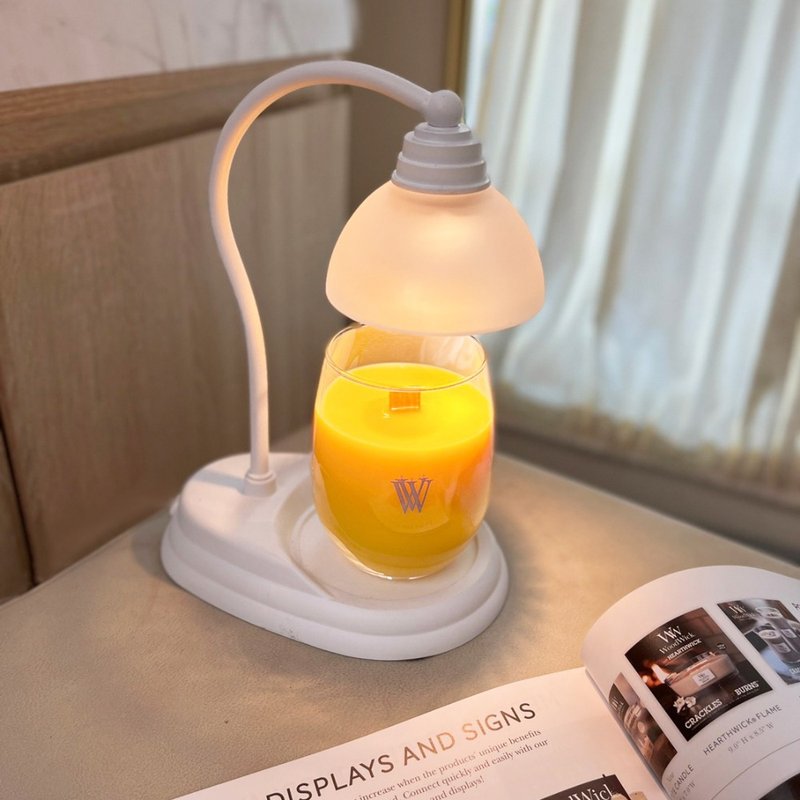 香氛蠟燭 平安心燈  融蠟燈  暖燭燈 生日 情人送禮 情人禮物 - 燈具/燈飾 - 其他金屬 白色