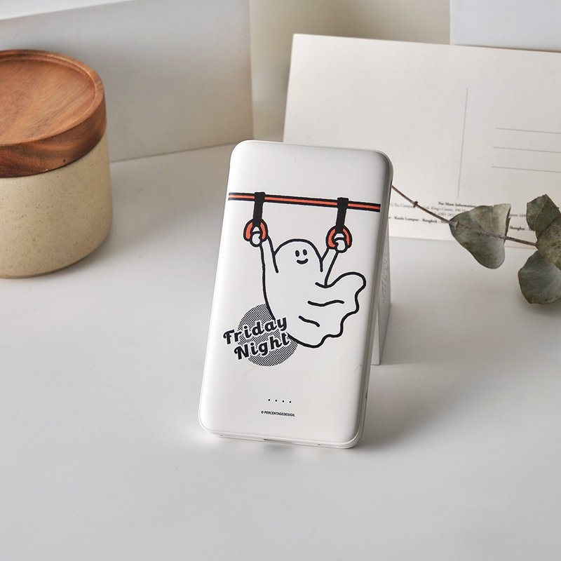 Percentage快樂星期五雙線快充10000mAh行動電源 - 行動電源/充電線 - 塑膠 多色