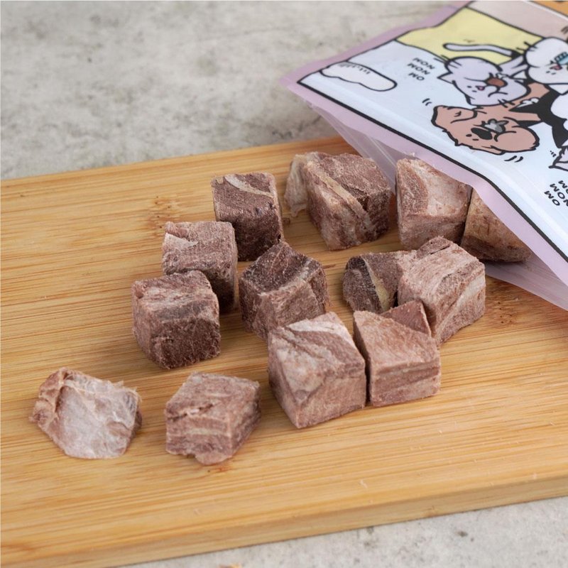 Mouth Freeze-Dried Meat - Wilderness Dice Deer 40g - ขนมคบเคี้ยว - อาหารสด 