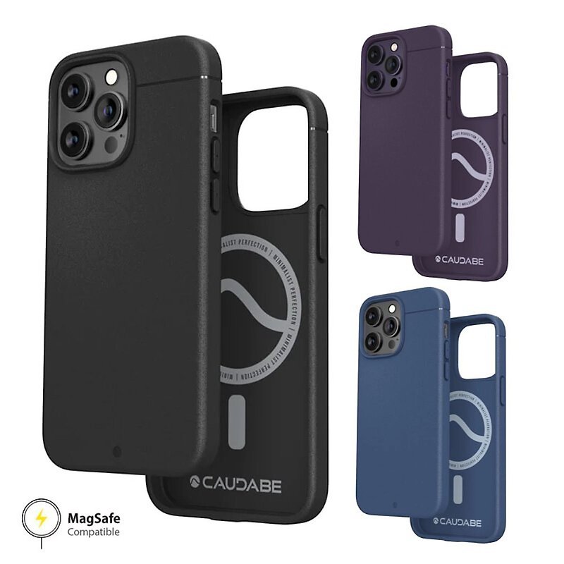 塑膠 手機殼/手機套 多色 - iPhone 14 Pro Max-美國 Caudabe Sheath MagSafe 質感防撞手機殼