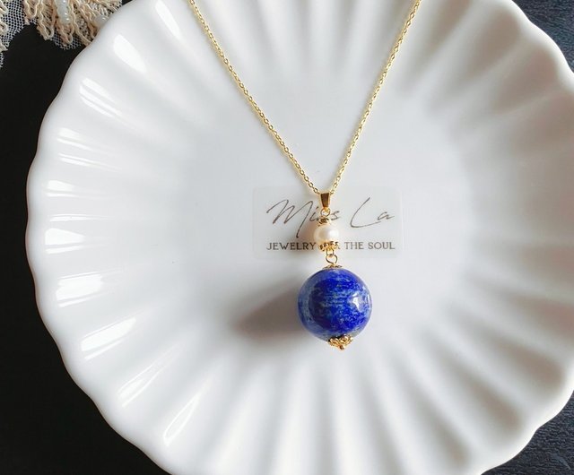 ラピスラズリ チャーム ネックレス （TAKE-UP ONLINE SHOP