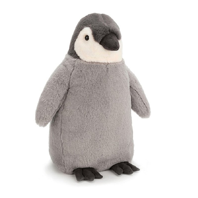 Percy Penguin 頑皮企鵝 24cm - 玩偶/公仔 - 聚酯纖維 灰色