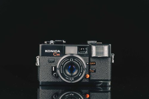 瑞克先生-底片相機專賣 Konica C35 EF #5439 #135底片相機