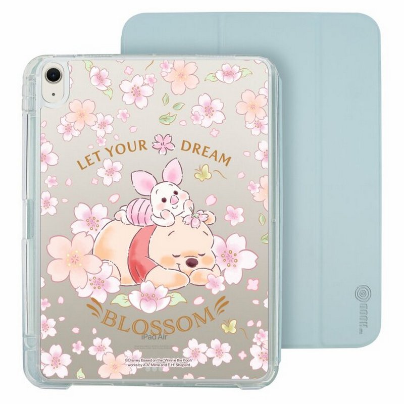 迪士尼 小熊維尼 iPad Air /Pro2025mini7可拆式防摔透明保護摺套 - 平板/電腦保護殼/保護貼 - 塑膠 多色