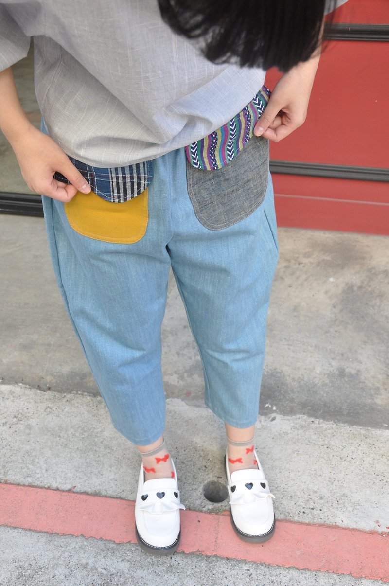 Pocket jeans - Women's Pants - Cotton & Hemp Blue