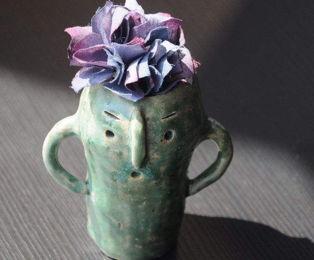 花を染める | 陶芸】紫陽花の埴輪鉢 | 心が華やぐほどスマート