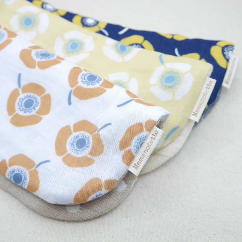 ふわもこハンカチ / アネモネ-Anemone- / L・20×20cm Fuwamoko Gauzehandkerchief / Made in Japan - 手帕 - 棉．麻 多色