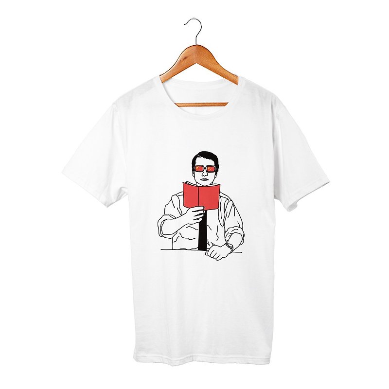 Guillaume T-shirt - เสื้อยืดผู้ชาย - ผ้าฝ้าย/ผ้าลินิน ขาว