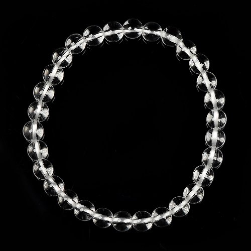 正佳珠寶 Gemsrich Jewelry 【正佳珠寶】白水晶 純淨透白 6mm 白水晶手珠