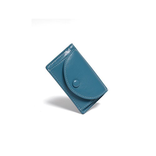 ☆LEMASQUE☆ Dot Saddle Slim Mini Transit Card Wallet Dusty DOT Slim Pocket Mini Coin Transportation Card Wallet dusty