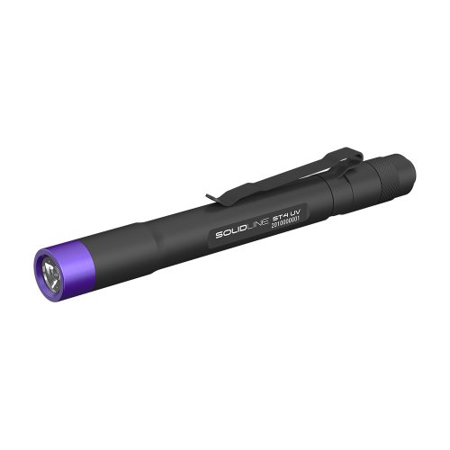 Ledlenser 萊德雷神 德國SOLIDLINE ST4 UV 航空鋁合金紫外線手電筒