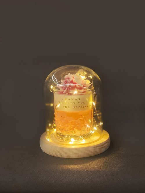 Spark Candles HK 蠟燭玻璃防塵罩連燈飾 | Candle Glass Cover with Lights